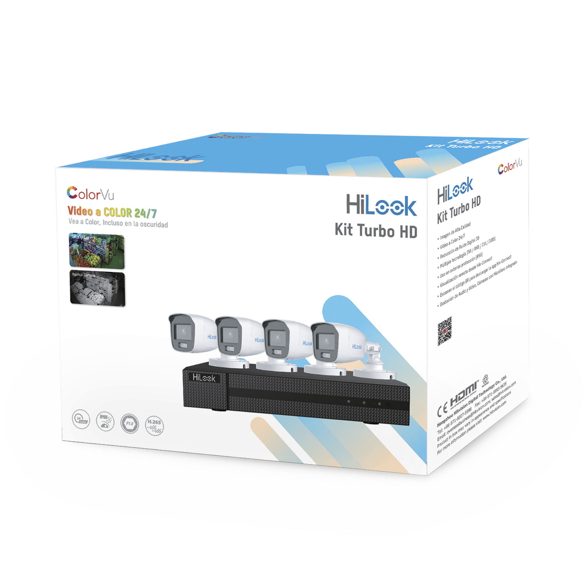 Kit de 4 Cámaras Hilook