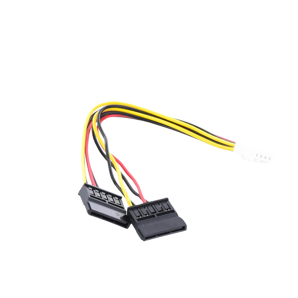 Cable Doble de Corriente SATA / Compatible con DVR´s epcom y HIKVISION / 15 cm de Longitud - Imagen 3
