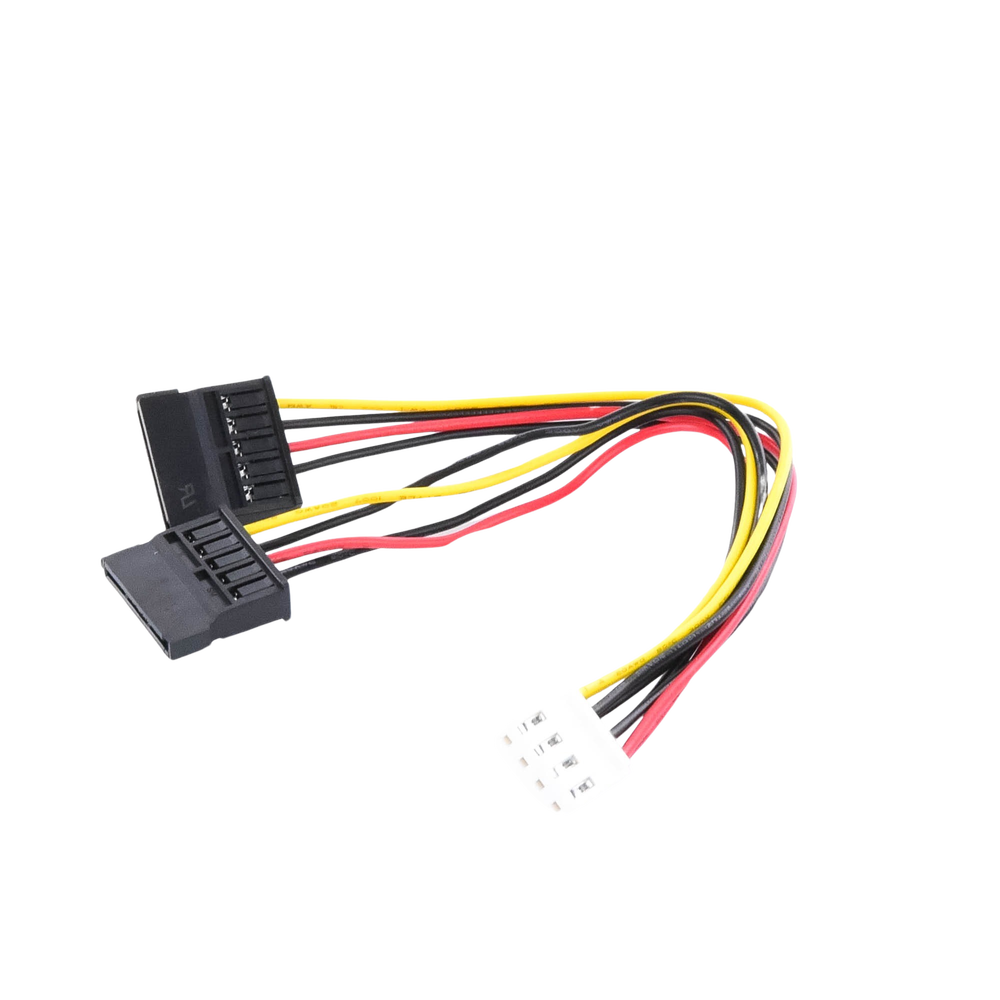 Cable Doble de Corriente SATA / Compatible con DVR´s epcom y HIKVISION / 15 cm de Longitud - Imagen 4