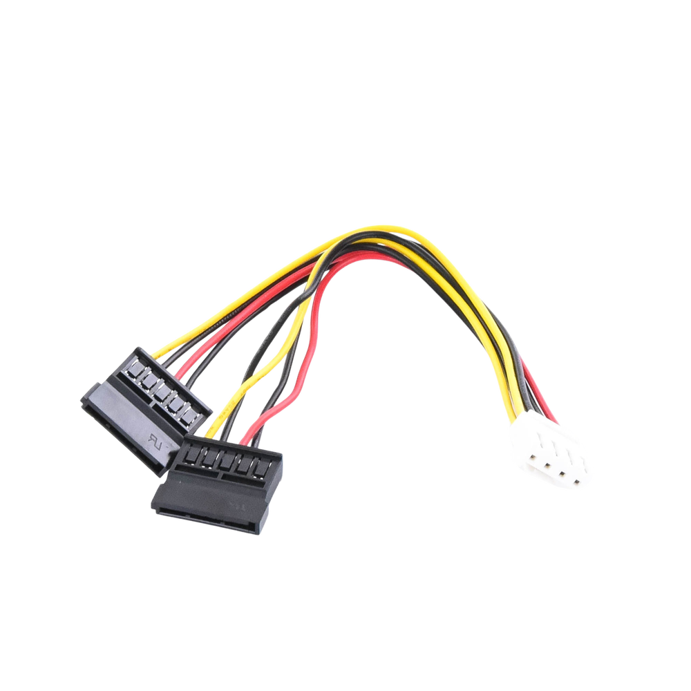 Cable Doble de Corriente SATA / Compatible con DVR´s epcom y HIKVISION / 15 cm de Longitud - Imagen 5