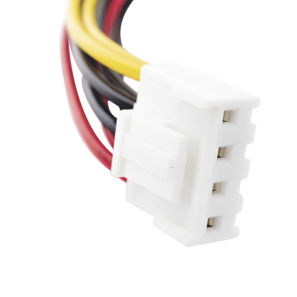 Cable Doble de Corriente SATA / Compatible con DVR's epcom / HIKVISION / 25 cms de Longitud - Imagen 3