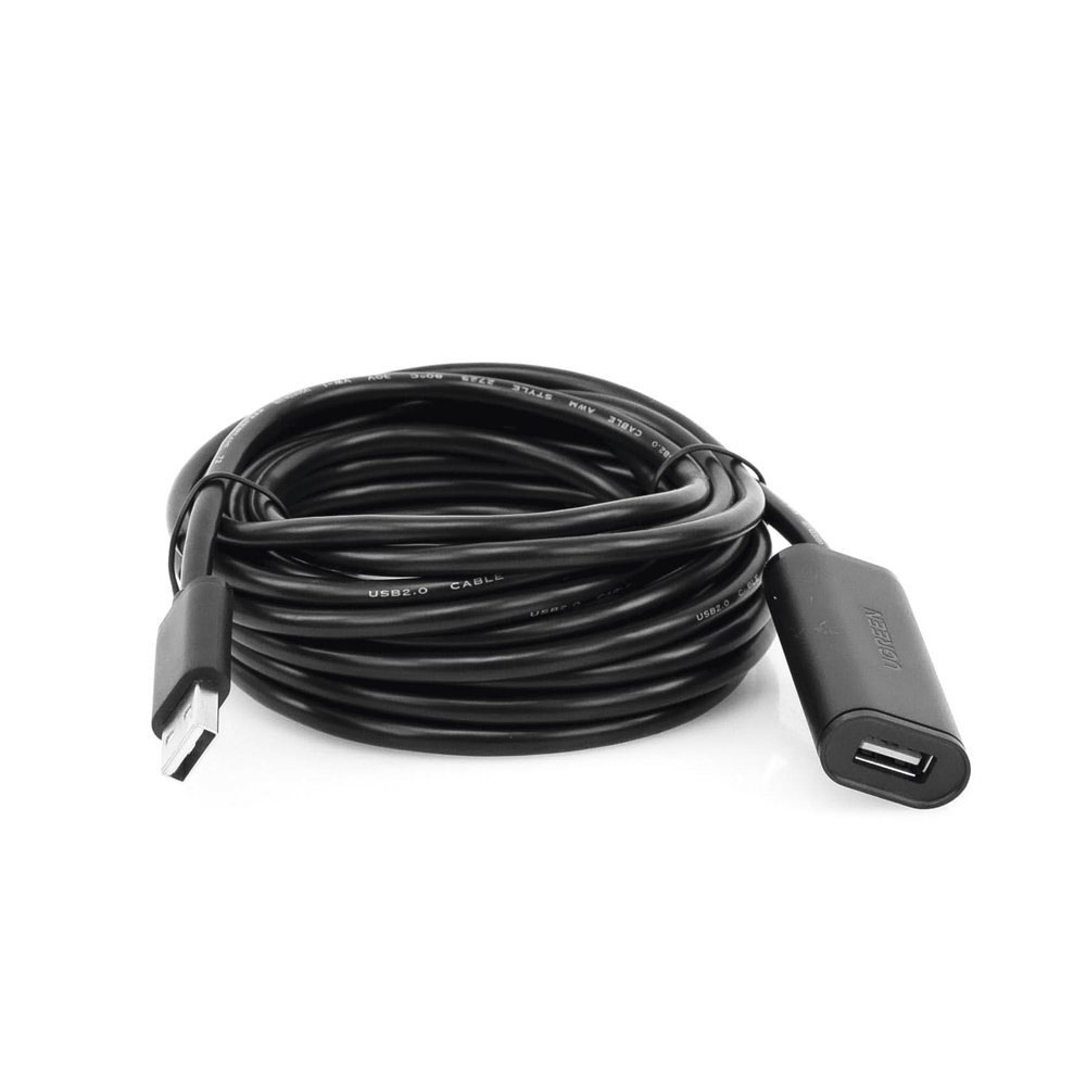 Cable de Extensión Activo USB 2.0 / 5 Metros / Macho-Hembra / Booster individual FE1.1S incorporado / Velocidad de hasta 480 Mbps / Ideal para impresoras, consolas , Webcam, etc. - Imagen 3