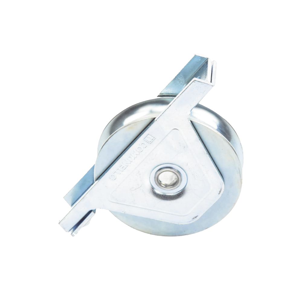 338 - Rueda de 12 cm / Capacidad Para Puertas de Hasta 400 kg / Canal Tipo "U" - Imagen 4