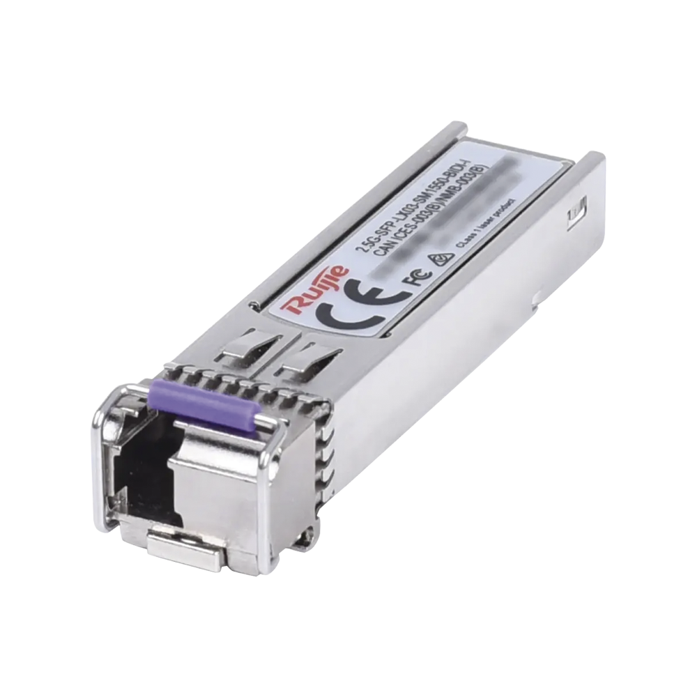 Transceptor Lado (B) un Hilo BiDi SFP 2.5Gb LC Monomodo Tx 1550nm / Rx 1310nm, hasta 3km