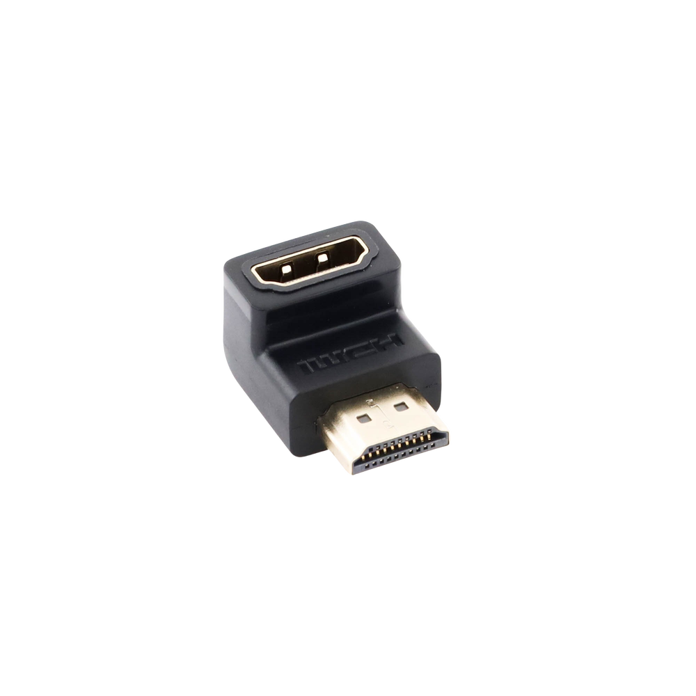 Adaptador HDMI de 90 Grados Macho a Hembra / Hacia Abajo / HDMI 2.0 4K@60Hz / Proporciona Flexibilidad Sin Doblar los Cables HDMI - Imagen 3