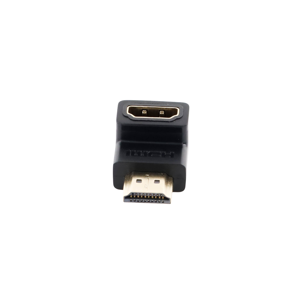 Adaptador HDMI de 90 Grados Macho a Hembra / Hacia Abajo / HDMI 2.0 4K@60Hz / Proporciona Flexibilidad Sin Doblar los Cables HDMI - Imagen 4