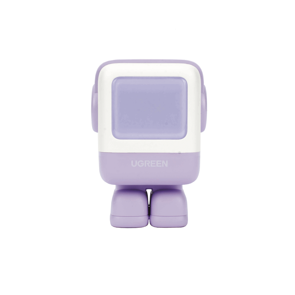 Cargador RobotGaN de 65W Serie UNO | 3 Puertos de Carga Rápida | 2 USB-C | 1 USB-A | PD 3.0 | QC 4.0 | Carga Inteligente | Tecnología GaN II | Zapato Magnético Extraíble | Carcasa Ignífuga | Pantalla LED - Imagen 3