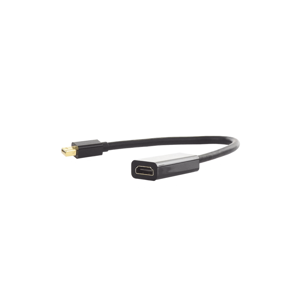 Convertidor Mini Display Port a HDMI / 4K@30Hz / Thunderbolt / Blindaje Interno Múltiple / Carcasa ABS / Longitud de 25 cm (9.84 pulgadas) - Imagen 3