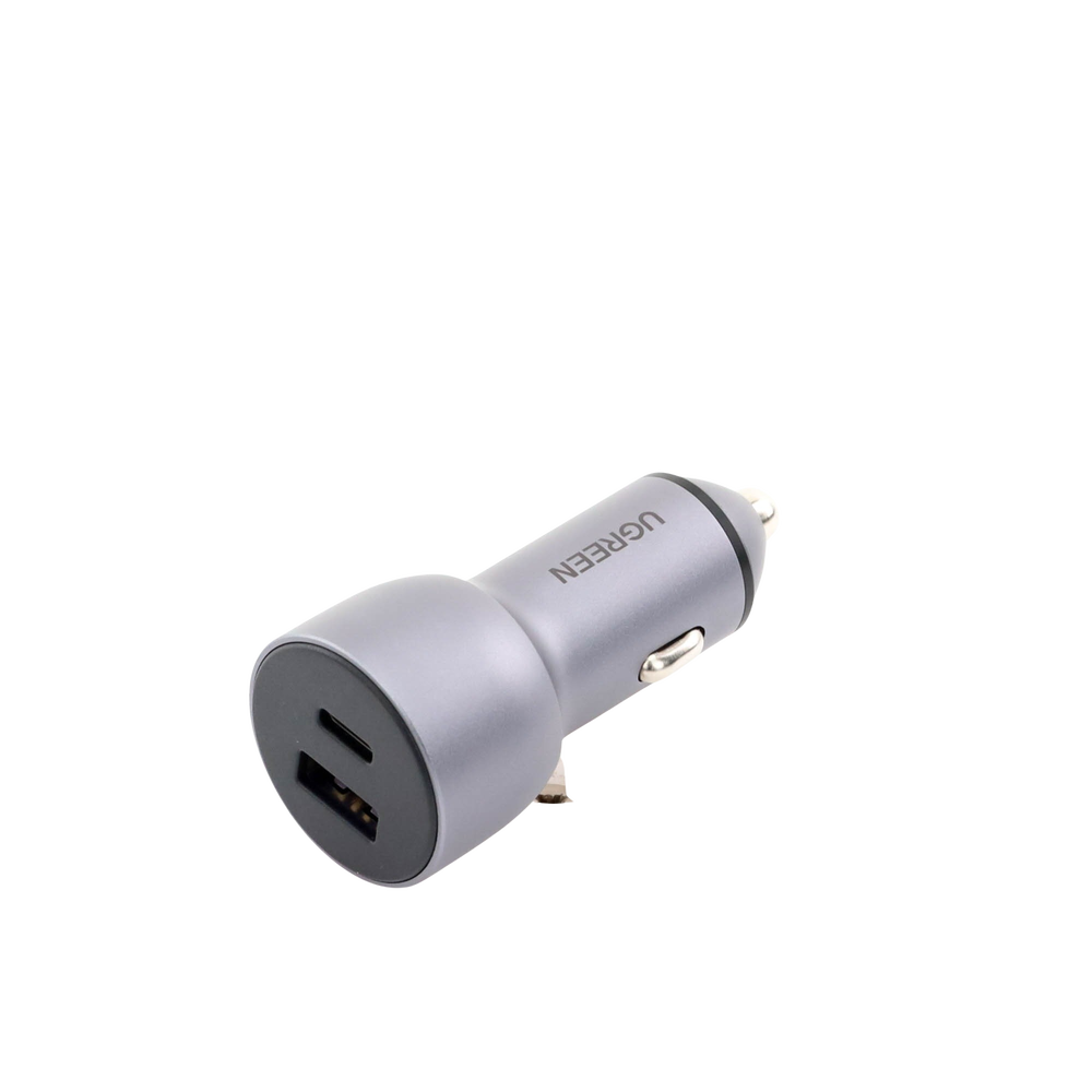 Cargador de Auto 52.5W | Puerto USB-A y USB-C | Carga Rápida | Compatible con Vehículos de 12 y 24 VCD | PD3.0 + QC3.0 | Chip Inteligente | Diseño Compacto Mayor Eficiencia Energética | Caja de Aluminio - Imagen 4