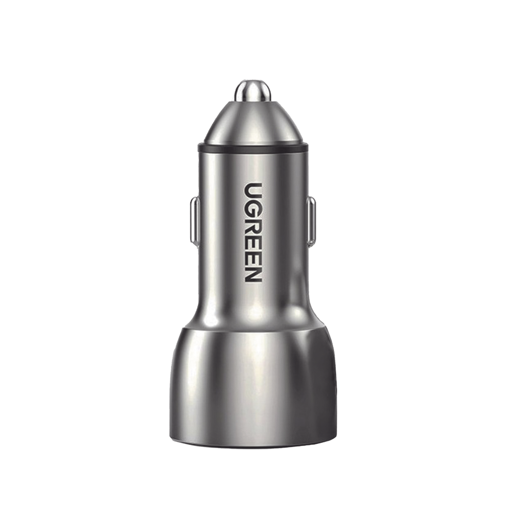 Cargador de Auto 52.5W | Puerto USB-A y USB-C | Carga Rápida | Compatible con Vehículos de 12 y 24 VCD | PD3.0 + QC3.0 | Chip Inteligente | Diseño Compacto Mayor Eficiencia Energética | Caja de Aluminio - Imagen 3