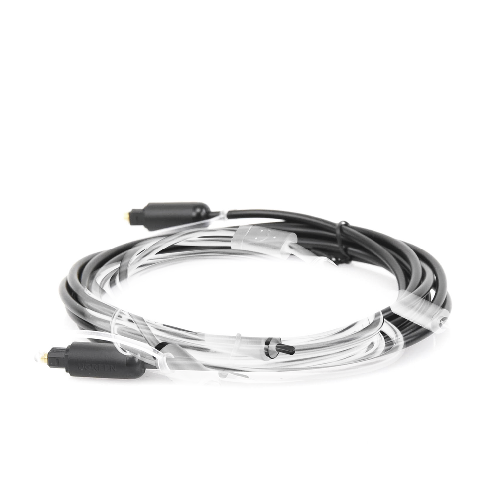 Cable Óptico Toslink (S/PDIF) de Alta Calidad para Audio Digital / 3 Metros (9.84 Pies) / Tapa de Protección / Dolby 7.1 Canales / Diseño Durable / Plug & Play / Color Negro - Imagen 4