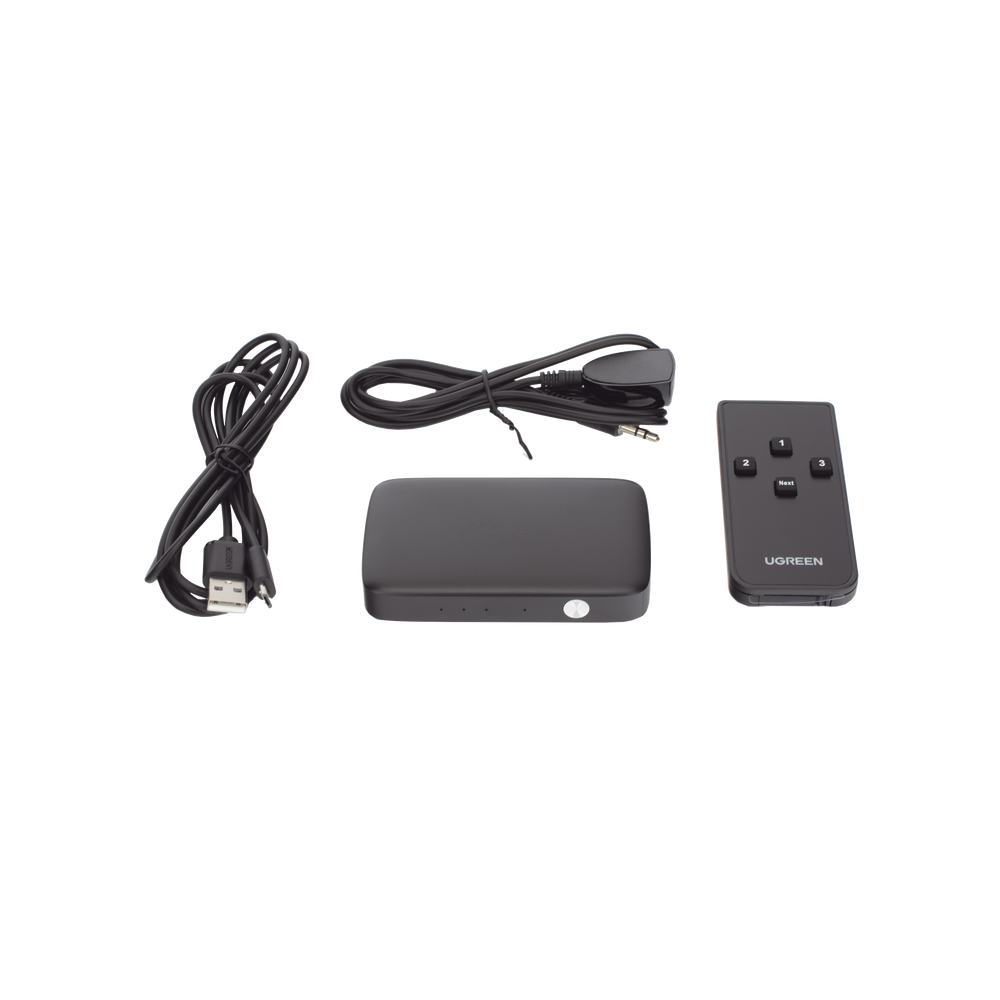 Conmutador HDMI (Switch) 4K@30Hz | 3 Entradas a 1 Salida | 3D | Transmisión Estable | Incluye Control Remoto | Receptor de Infrarrojos | Indicador LED | Chip Inteligente | Incluye Cable Micro USB para Alimentación. - Imagen 6