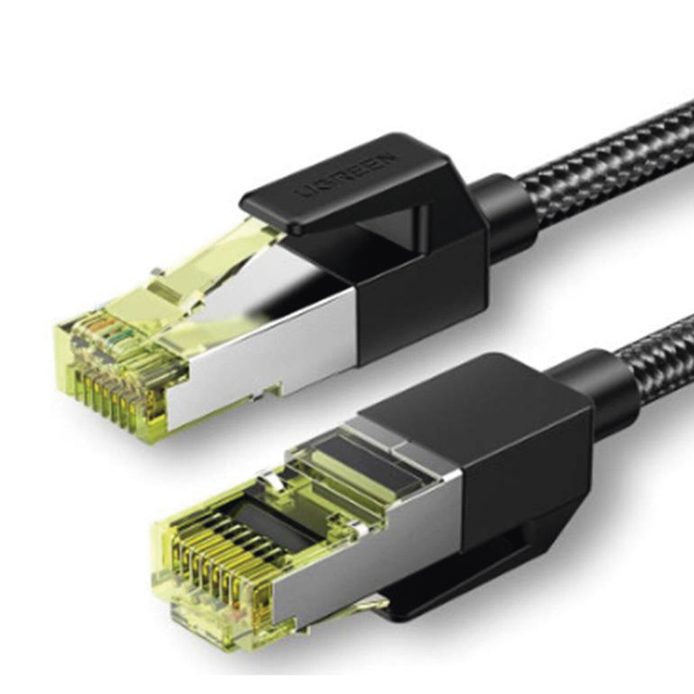 Cable Ethernet Cat7 CLASS F/FTP Redondo con Malla de Nylon 2 Metros (6.56 Pies) - Imagen 3