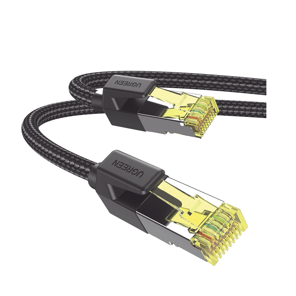 Cable Ethernet Cat7 CLASS F/FTP Redondo con Malla de Nylon 3 Metros (9.84 Pies) - Imagen 3