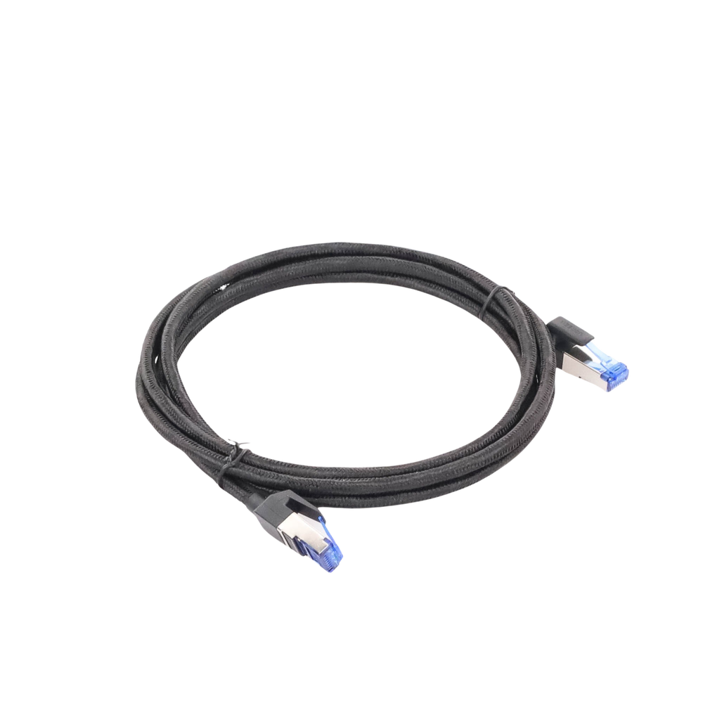 Cable Ethernet Cat8 CLASS F/FTP Redondo con Malla de Nylon 2 Metros (6.56 Pies) - Imagen 6