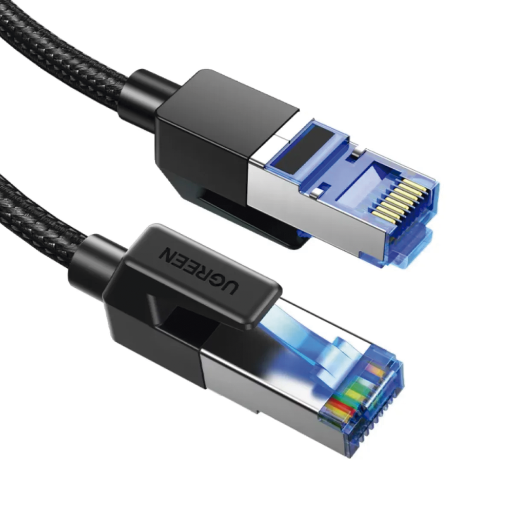 Cable Ethernet Cat8 Class F/FTP Redondo con Malla de Nylon 5 Metros (16.40 Pies) - Imagen 3