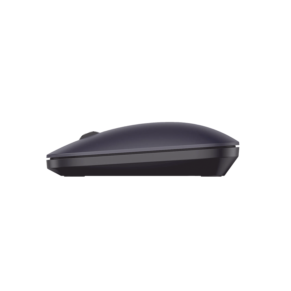 Mouse inalámbrico 2.4 GHz | Ultra Delgado y Silencioso | DPI 1000/1600/2000/4000 (Ajustable) | Alcance 10m | Scroll de Aluminio | Adaptable a diferentes superficies | Diseño suave al tacto | Contiene Receptor USB | Color Negro. - Imagen 4