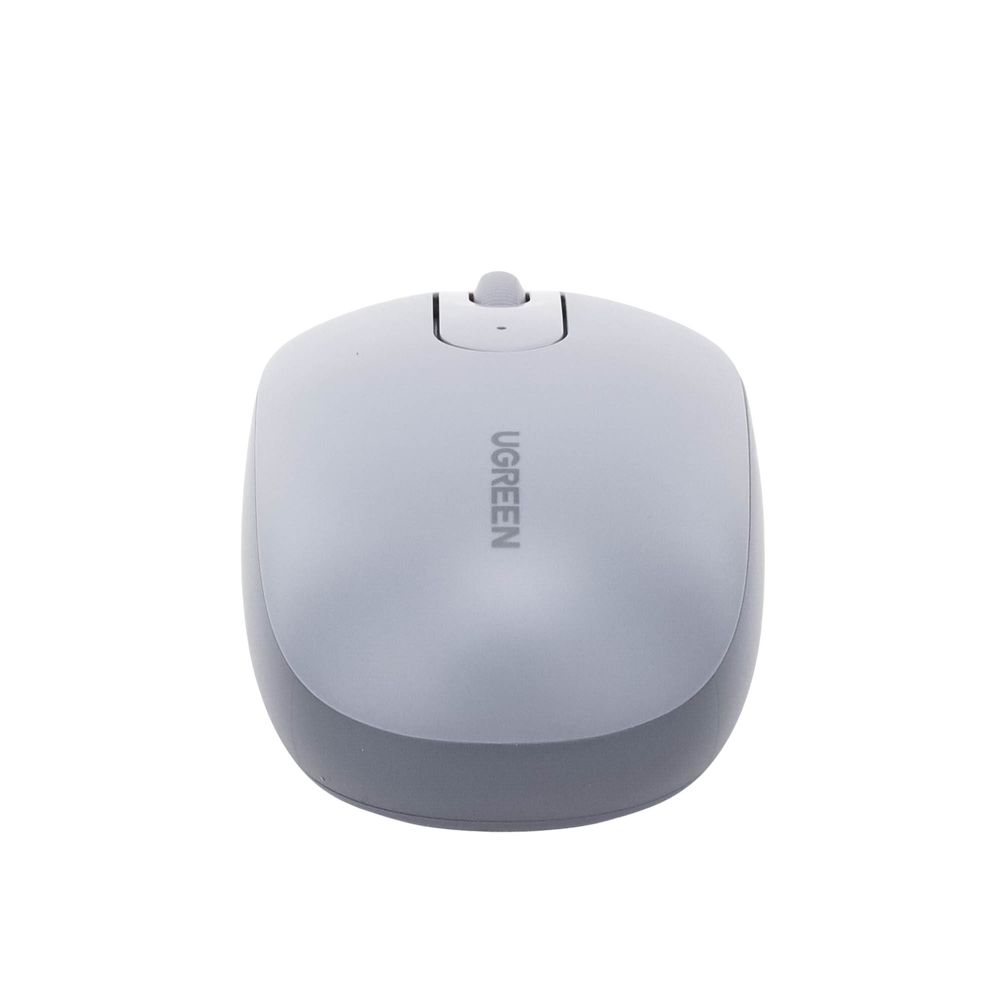 Mouse Inalámbrico 2.4G 800/1200/1600/2400 DPI | Función de 3 botones | Alcance 10m | Silencioso | Ergonómico | Anti-caída y Anti-interferencias | Batería Alcalina AA incluida | Color Grey. - Imagen 7