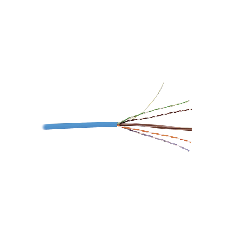Bobina de Cable UTP Reelex, de 4 Pares, Alto Desempeño en Cat6 (350 MHz), PVC (CM), Color Azul, 24 AWG, 305 Metros (1000 Pies) - Imagen 3