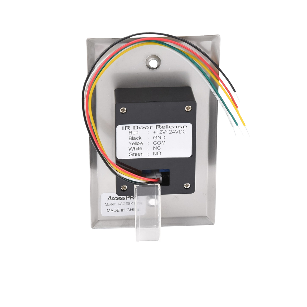 Botón de Salida sin Contacto con Control Remoto / Iluminación LED / Distancia de Detección Touch Ajustable - Imagen 3