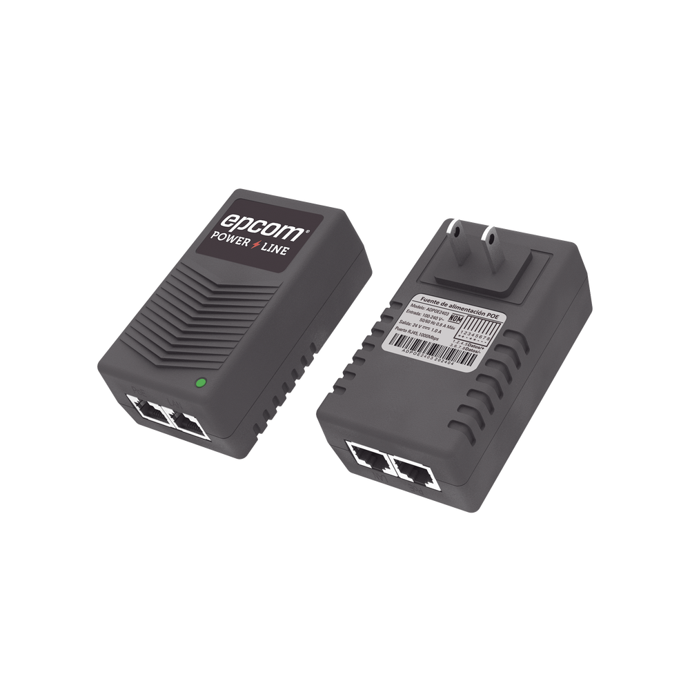 Adaptador de pared / Inyector PoE / 24 Vcc / 1 A / Controlado por chip IC / Protección contra OV, OC, SC, UV/ Fácil de instalar - Imagen 5