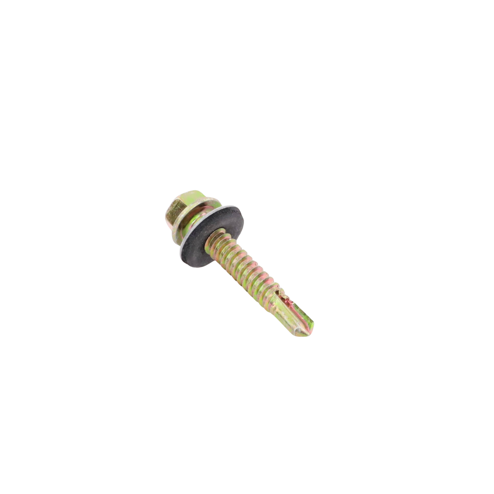 Tornillo Punta Broca Sello Montado 6.5 X 38 mm (1/4" X 1 1/2") Caj. C/100pz. - Imagen 3