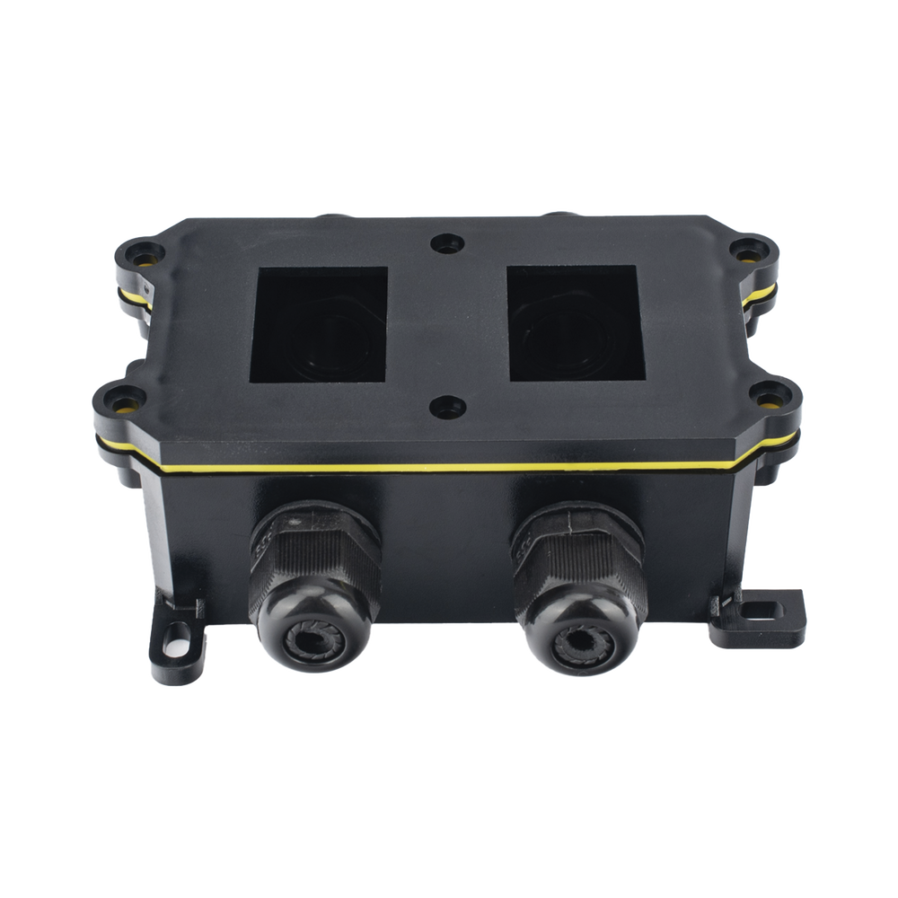 Caja de Plástico ABS/PA66 para Interruptores AccessPRO / Compatible con los Interruptores APB-0 Series / IP65 / 4 Puertos de Conexión - Imagen 3