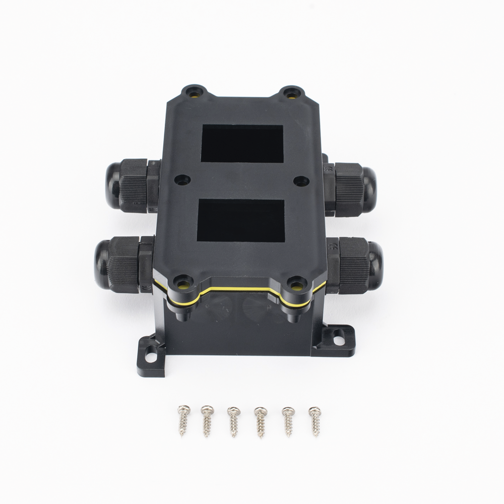 Caja de Plástico ABS/PA66 para Interruptores AccessPRO / Compatible con los Interruptores APB-0 Series / IP65 / 4 Puertos de Conexión - Imagen 4