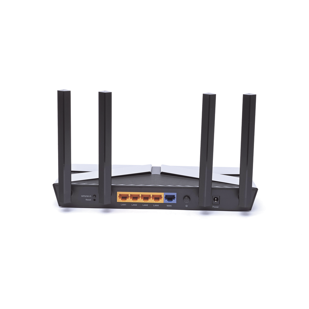 Router WiFi 6 AX 1500Mbps / MU-MIMO 2X2 y OFDMA / 1 Puerto WAN 10/100/1000 Mbps / 4 Puertos LAN 10/100/1000 Mbps / 4 Antenas Beamforming - Imagen 4