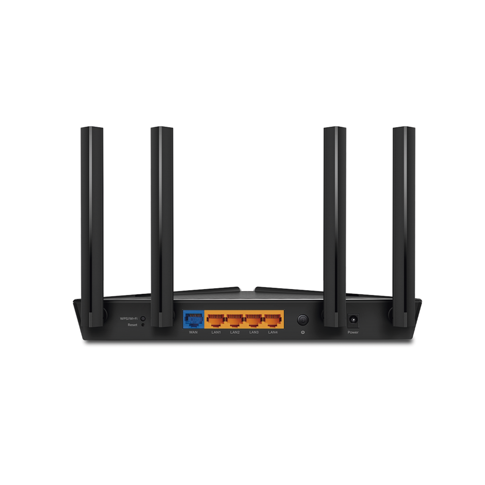 Router WiFi 6 doble banda AX 3000 Mbps / MU-MIMO y OFDMA / 1 Puerto WAN 10/100/1000 Mbps / 4 Puertos LAN 10/100/1000 Mbps / 4 Potentes Antenas. - Imagen 3