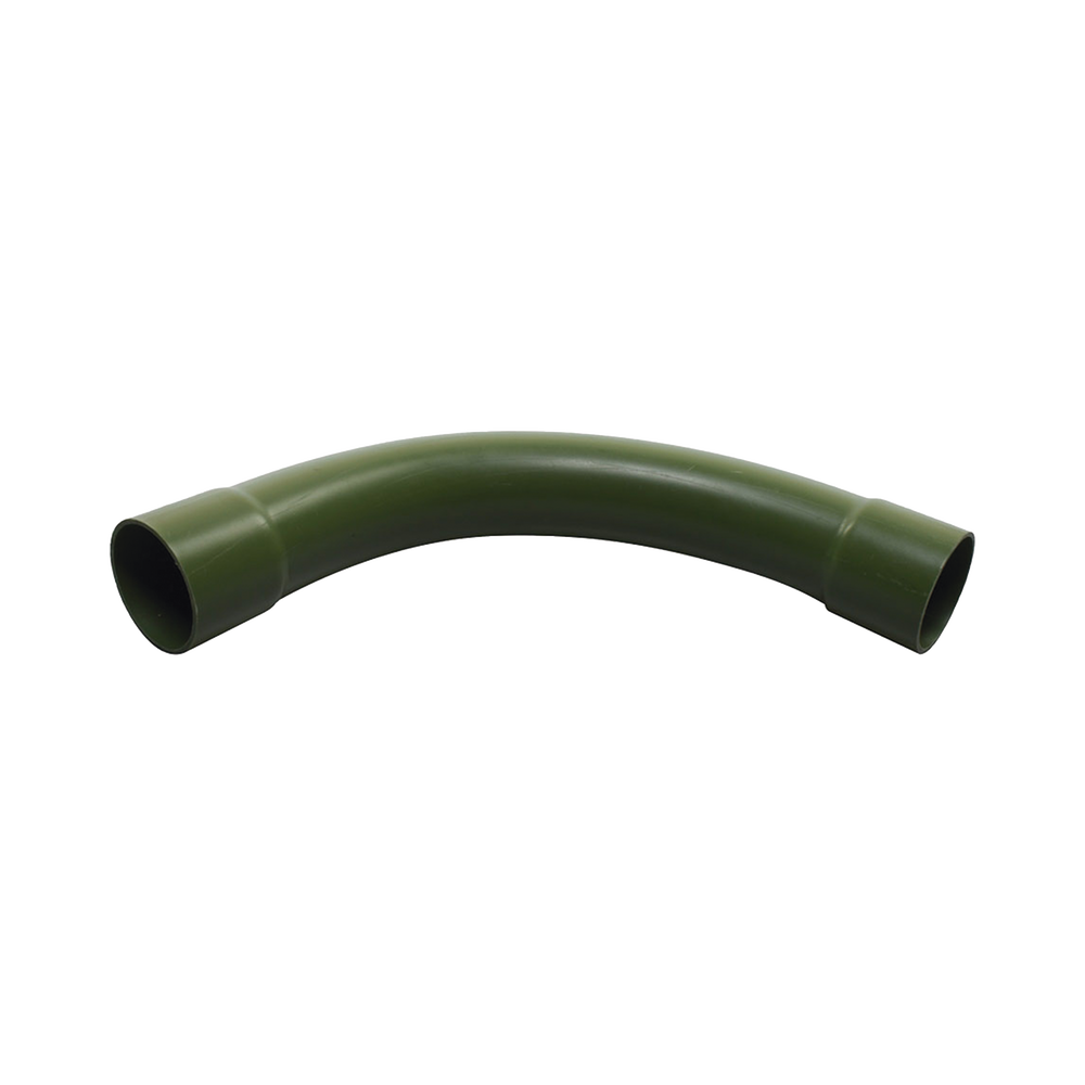Curva/Codo de 90 PVC Conduit pesado de 1 1/2" (38 mm).
