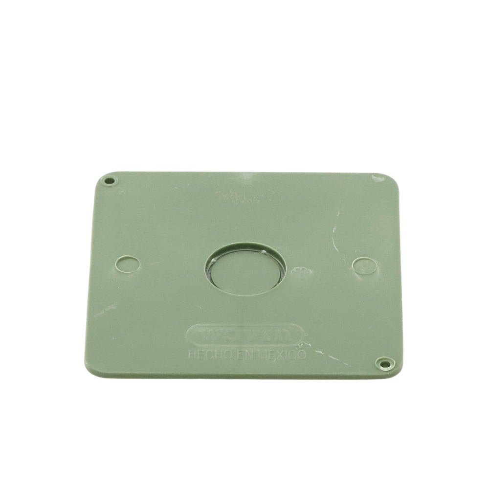 Tapa para Caja Cuadrada de 1/2" para instalaciones con tubería PVC Conduit pesado. - Imagen 2