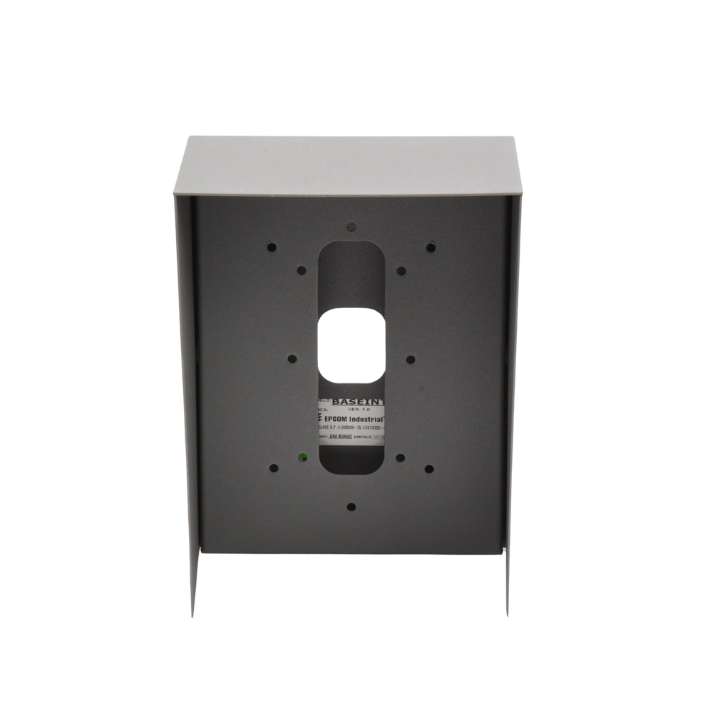 Cubierta Industrial para montaje de Porteros IP Fanvil y Grandstream, pintura electrostática color gris. - Imagen 4