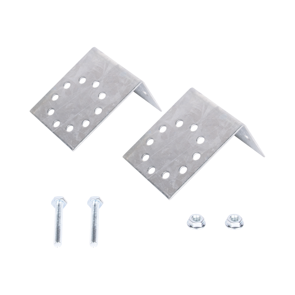 Base Multiposición para postes de paso o esquina / Acero Galvanizado Cal. 12 / 0.36 kg / Kit de Tornillería Incluido / Compatible con 7 Modelos SYSpost - Imagen 4