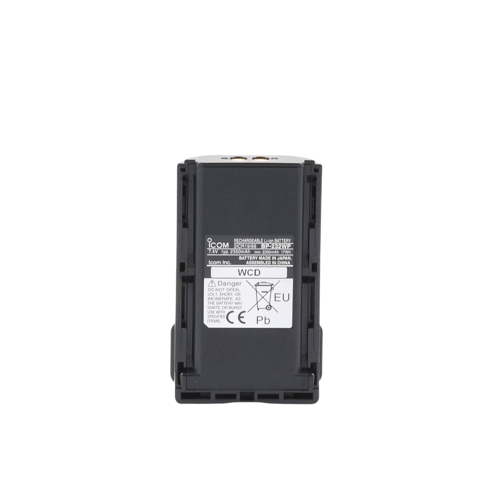 Batería de 2300 mAh, Li-Ion. Sumergible. Para Radios IC-F3230D/4230D, F3261/4261DS/DT - Imagen 3
