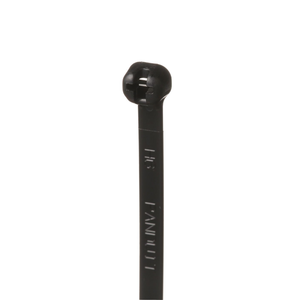 Cincho de Nylon 6.6 Dome-Top®, Con Lengüeta de Bloqueo de Acero Inoxidable, 203 mm largo x 4.7mm ancho, Color Negro, Exterior Resistente a Rayos UV, Paquete de 100pz - Imagen 3