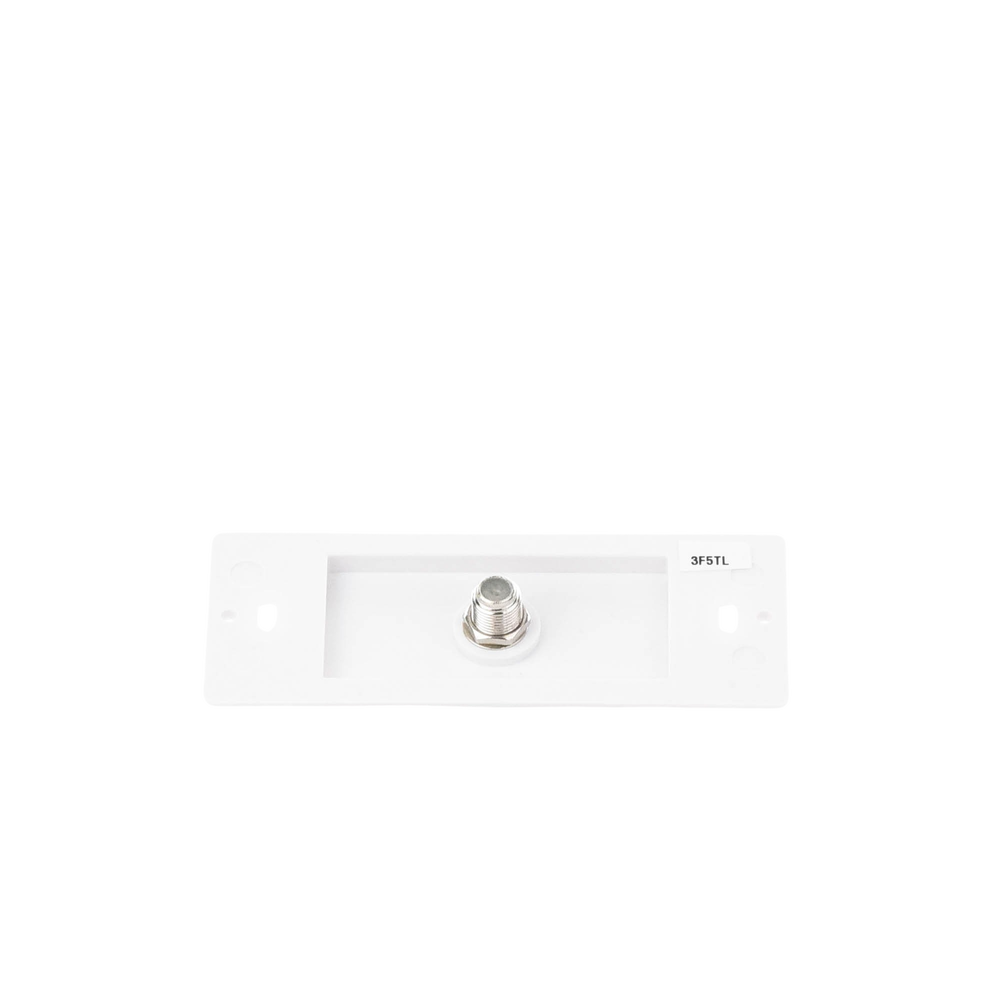 Adaptador de cable coaxial, de pared para cable de TV. - Imagen 2