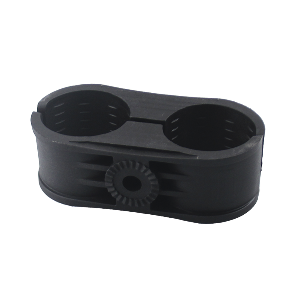 Paquete de 10 Sujetadores Plasticos Para Cable Coaxial de 2-1/4"