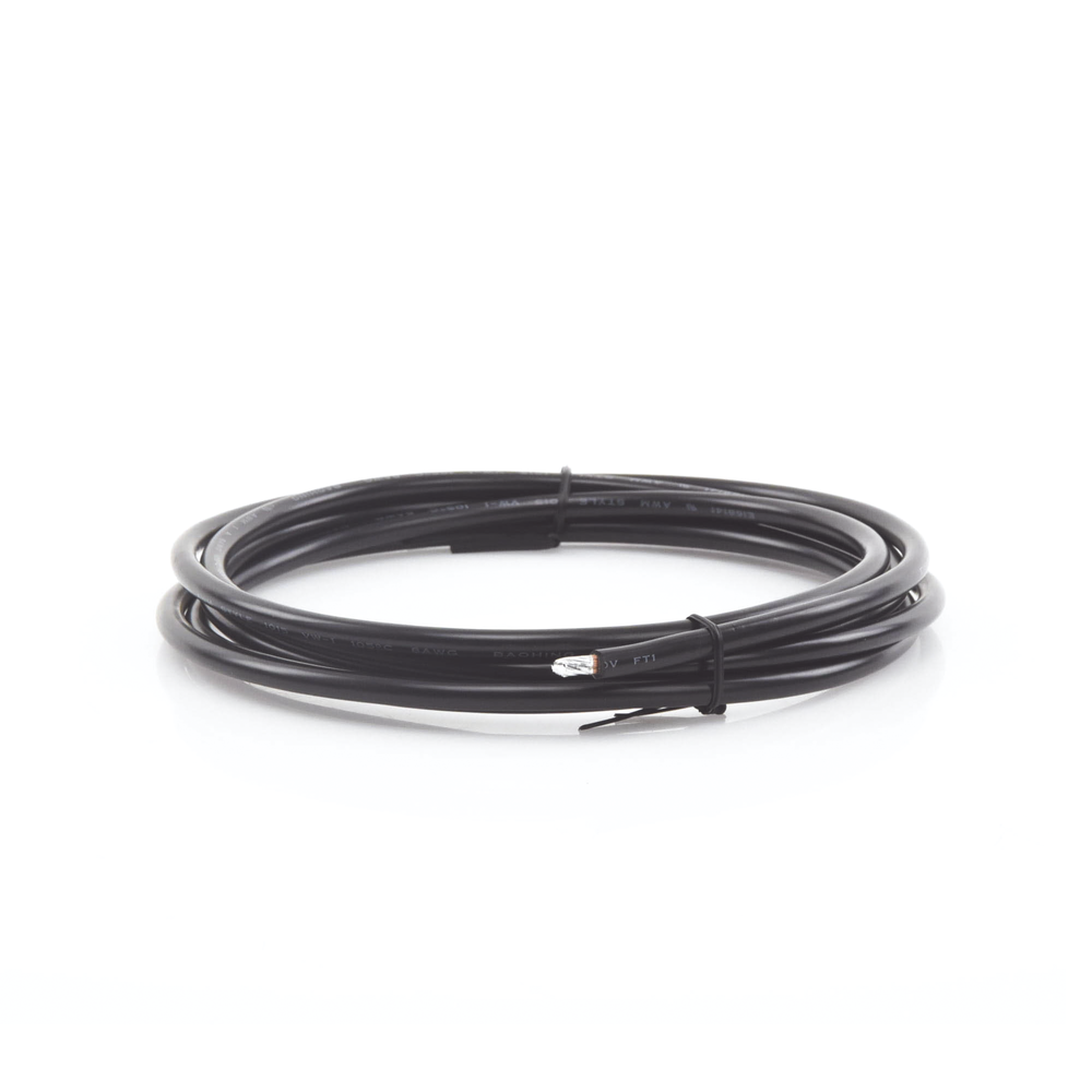 Cable para Controlador, 3.0 m, Negro, Calibre 8 AWG con Terminal de Ojo en un Extremo - Imagen 3