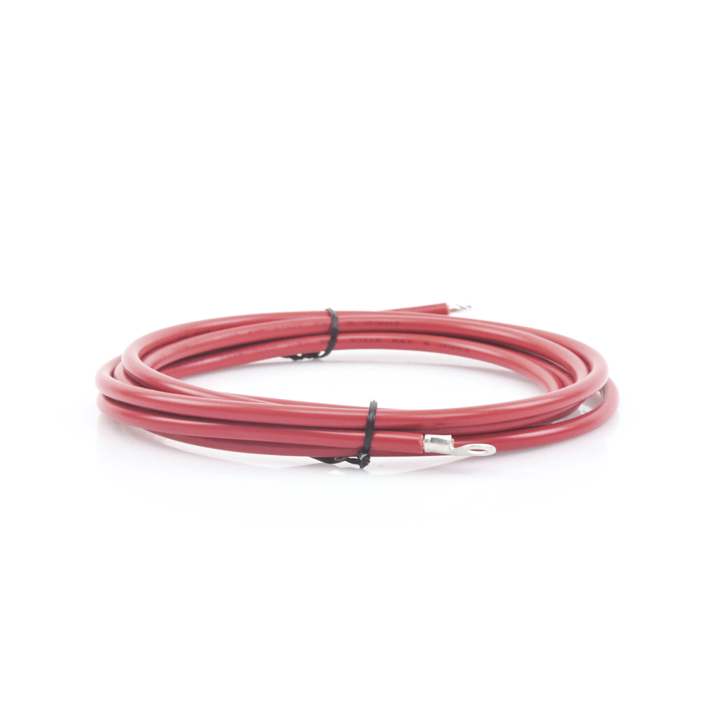 Cable para Controlador 3.0 m, Rojo, Calibre 8 AWG con Terminal de Ojo en un Extremo - Imagen 3