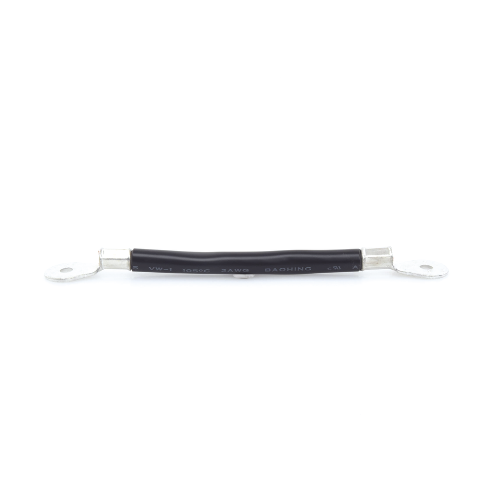 Cable para Baterías, 0.2m, Negro, Calibre 2 AWG con Terminales de Ojo en Ambos Extremos - Imagen 3