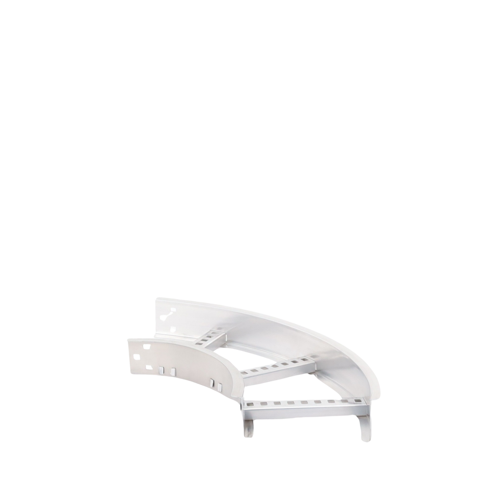 Curva Horizontal de Aluminio de 90° Perfil Z / Peralte 3 1/4" / Ancho 9" / Radio 8" / Incluye Tornillería (CHC90EZ314R8X9AK) - Imagen 2
