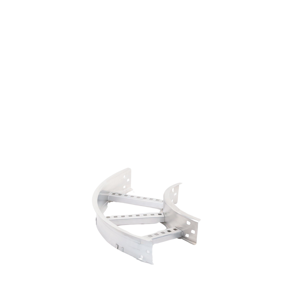 Curva Horizontal de Aluminio de 90° Perfil Z / Peralte 3 1/4" / Ancho 9" / Radio 8" / Incluye Tornillería (CHC90EZ314R8X9AK) - Imagen 4