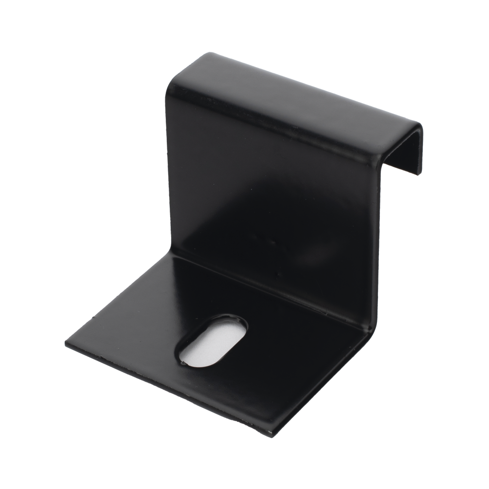 Grapa de Fijación para Escalera Tubular de 1.5" de Peralte y 12" de Ancho, Acabado con Pintura Epóxica Color Negro, Ideal para la Sujeción Segura de la Escalera Tubular a la Estructura - Imagen 3