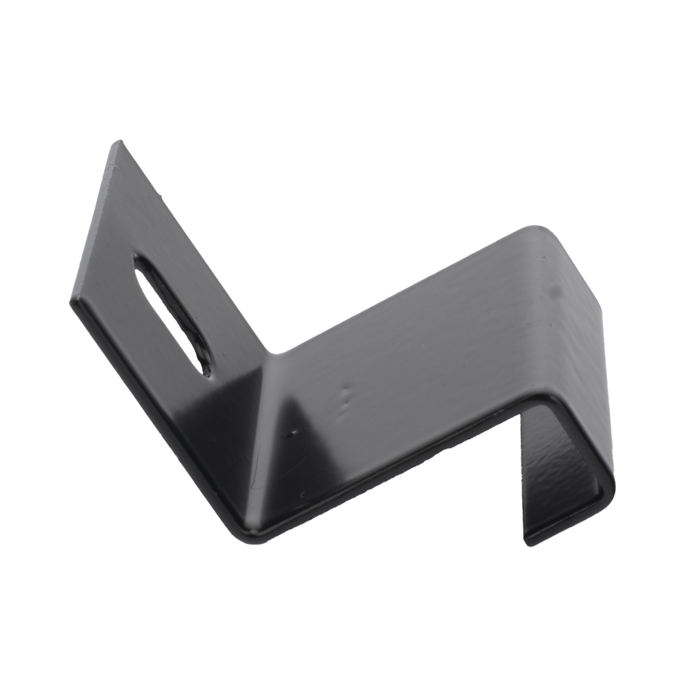 Grapa de Fijación para Escalera Tubular de 1.5" de Peralte y 12" de Ancho, Acabado con Pintura Epóxica Color Negro, Ideal para la Sujeción Segura de la Escalera Tubular a la Estructura - Imagen 4