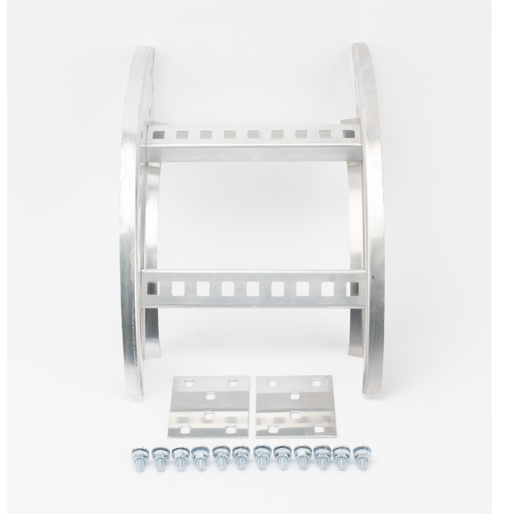 Curva Vertical Exterior de Aluminio de 90° Perfil Z / Peralte 3 1/4" / Ancho 9" / Radio 8" / Incluye Tornillería (CHVE90EZ314R8X9AK) - Imagen 4