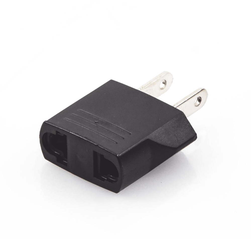 Adaptador de enchufe europea a americano, Calidad PREMIUM @ 6 A ; 110 - 250 Vca - Imagen 4
