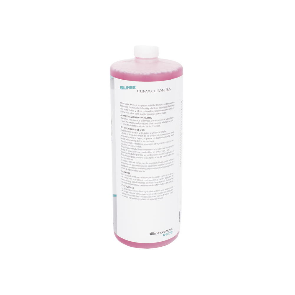 CLIMA CLEAN BA Limpiador Espumoso, Biodegradable y a Base de Agua que Garantiza una Limpieza Profunda y Profesional en Serpentines de Minisplits, Mejorando su Eficiencia y Prolongando su Vida Útil - Imagen 3