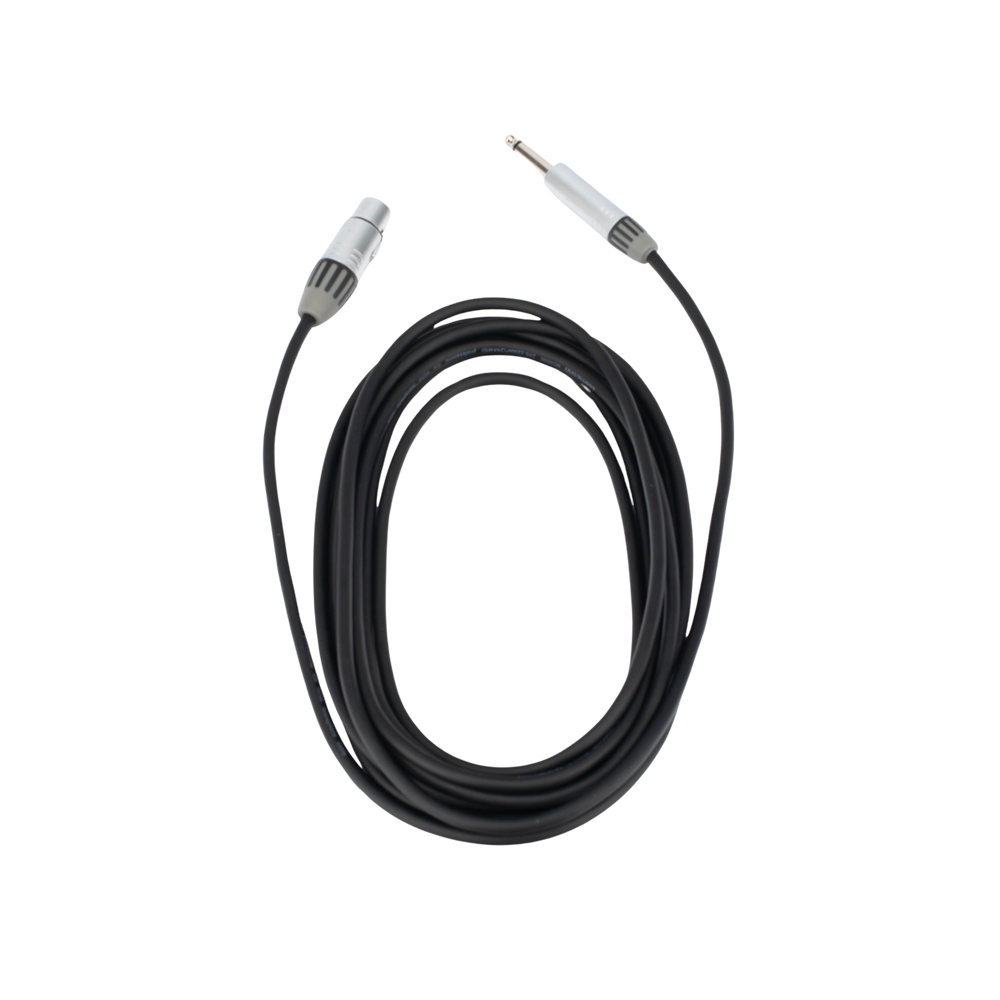 Cable de Audio | XLR 3 Polos Hembra a Plug 1/4 in mono | Conector Seetronic Serie M SCMF3 - MP2X | Longitud 3m - Imagen 4
