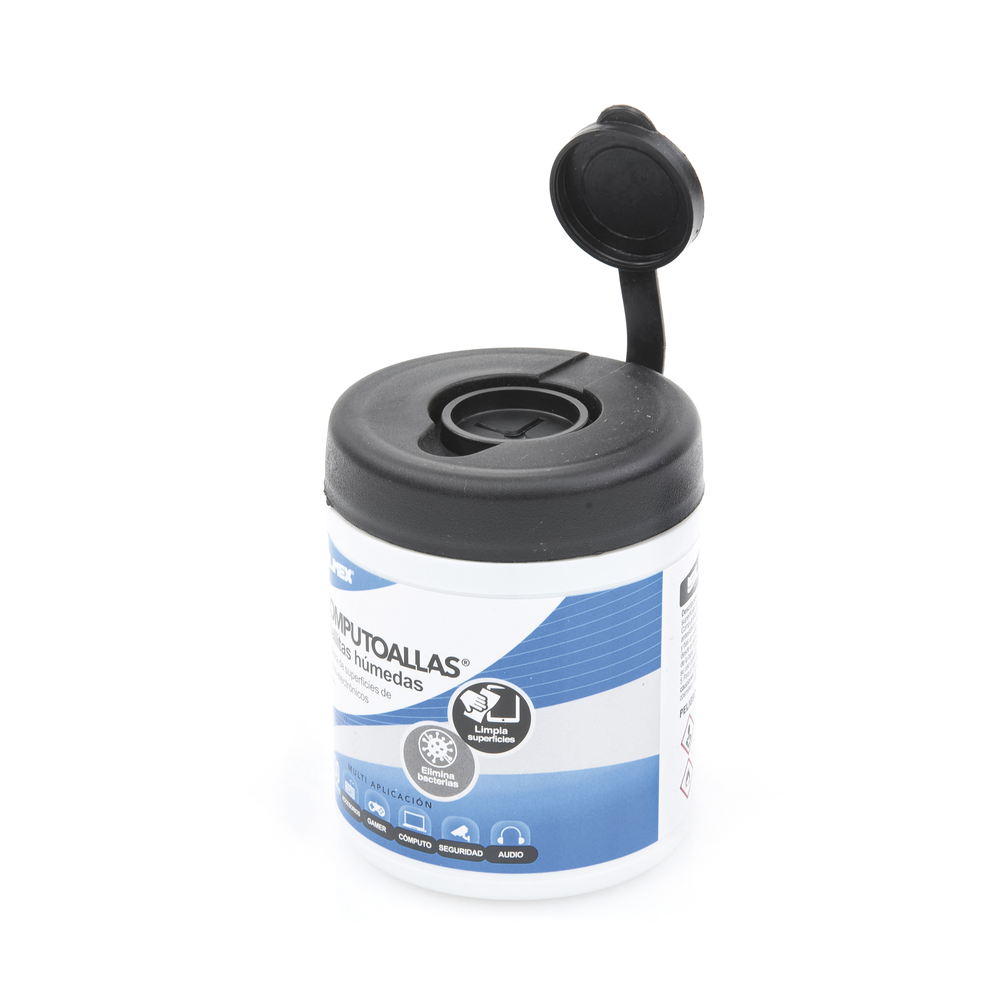 Toallas húmedas antibacteriales, para limpieza de gabinetes, equipos de cómputo, audio, vídeo y telefonía, 30 piezas - Imagen 3